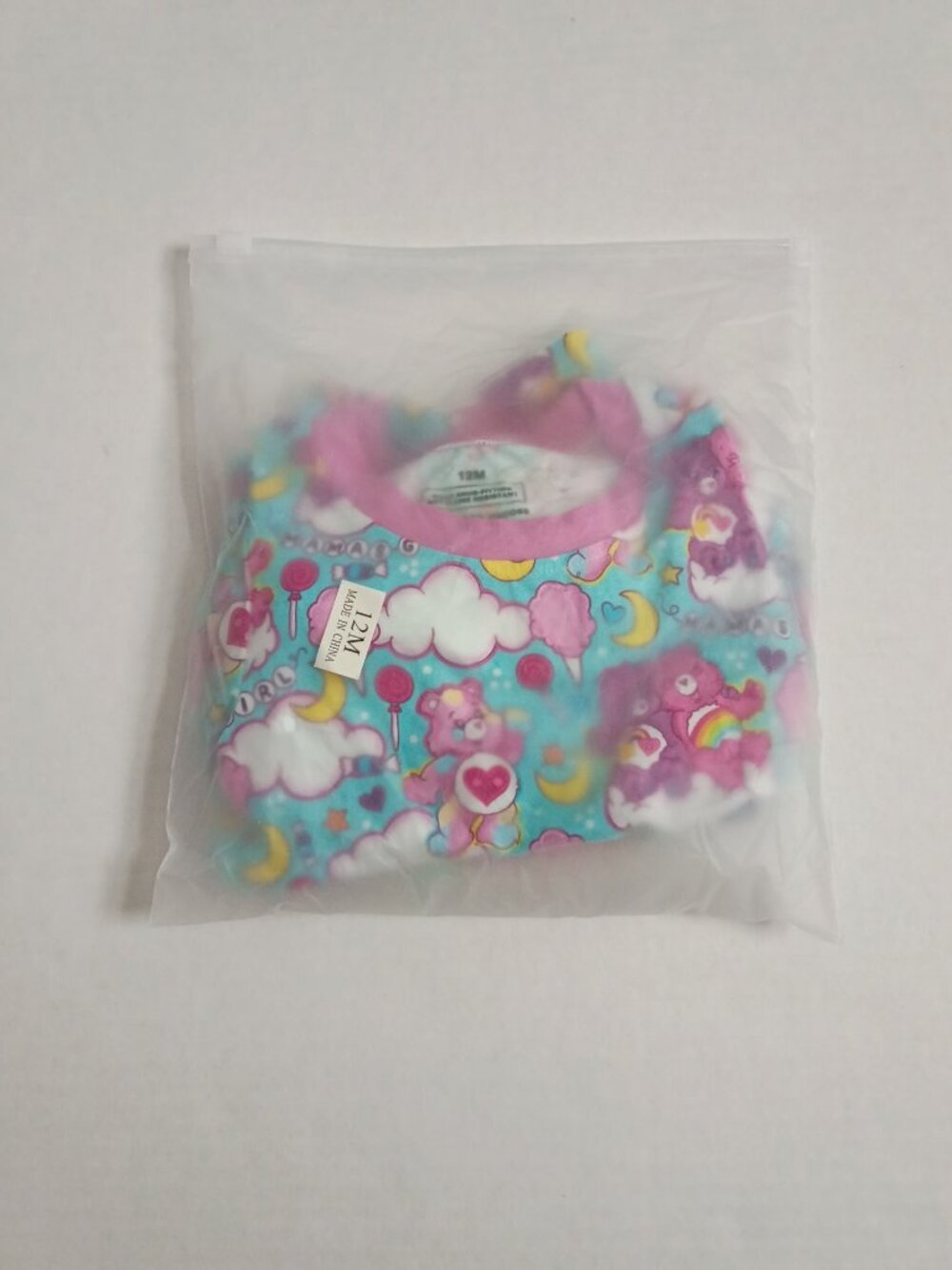 Bamboo Sweet Dreams Colorful Bear 2 Piece Pajama Set 12M | Soft Stretch - Picture 4 of 4